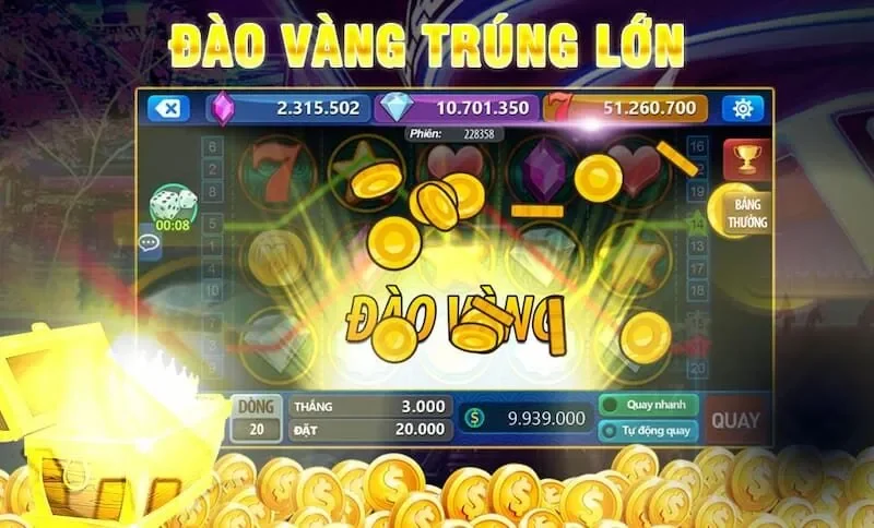 Nổ hũ giật xèng được hiểu là gì?